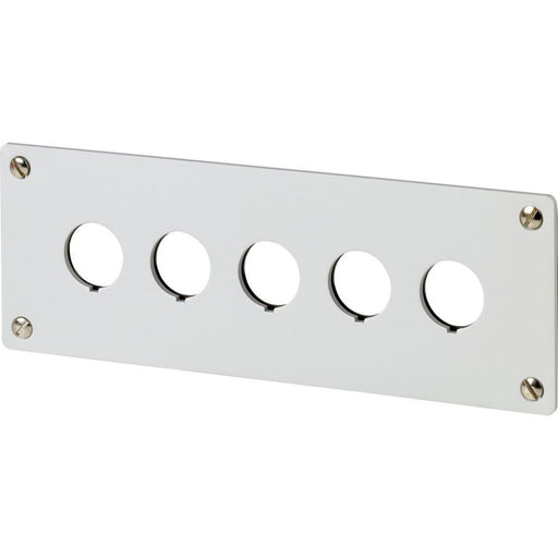 Eaton - Einbauplatte für Befehlsgeräte Einbautableau M22-E5 f. NOT-AUS-Taster