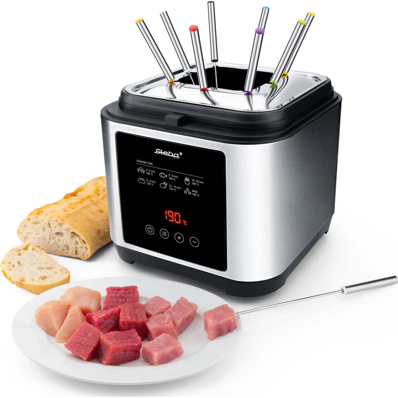 Steba - Fritteuse Fritteuse/Fondue-Set DF 150F eds/sw 2,5l
