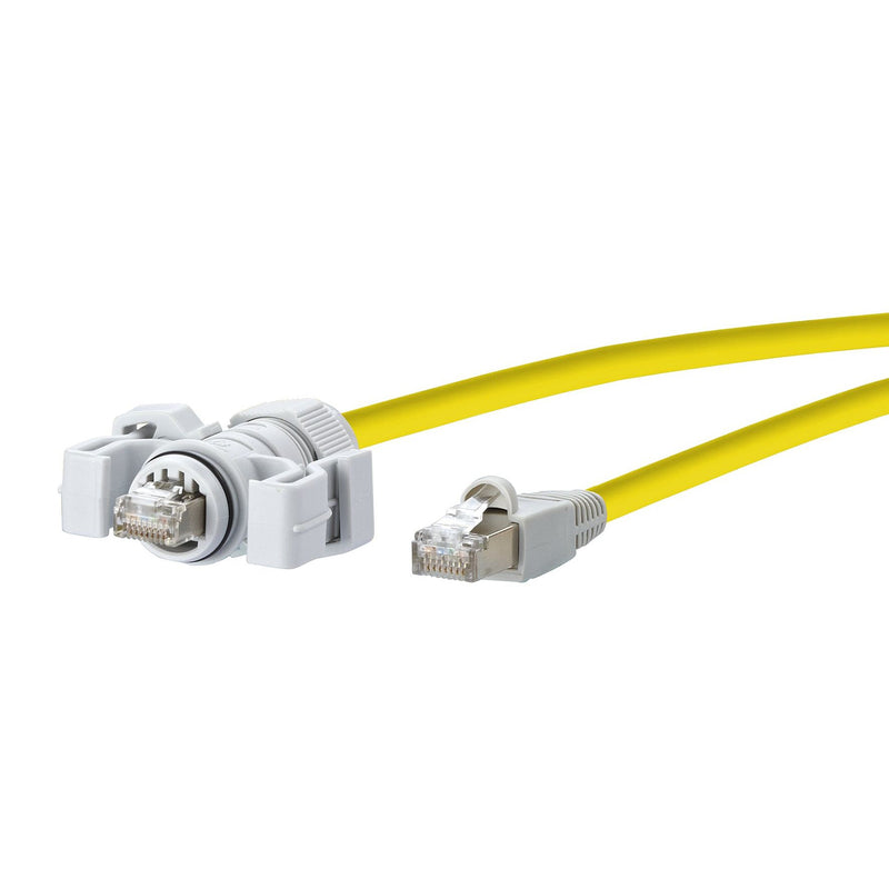 Metz Connect - Patchkabel Kupfer Industrie Patchkabel 141N113K10030 IP67 - RJ45 3,0m