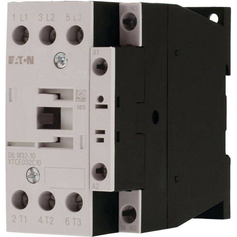 Eaton - Leistungsschütz zum Schalten von Wechselstrom Leistungsschütz DILM32-10(RDC24) 1S 15kW/400V,DC