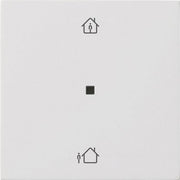 Gira - Bussystem-Tastwippe KNX RF Bedienaufsatz 1-f. 5106112 Reinweiß