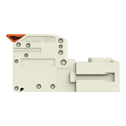 WAGO - Ein- und mehrpolige Klemmenleiste 1-Leiter-Stiftleiste 831-1207/000-004 Push-in CAGECLAMP,sw − 12 Stück