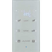 Berker - Bussystem-Tastsensor Glas-Sensor 75643134 mit Raumtemperatur