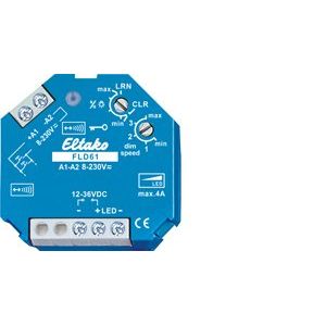 Eltako - Bussystem-Dimmaktor Funkaktor Dimmschalter FLD61 PWM-LED,12-36VDC,4A