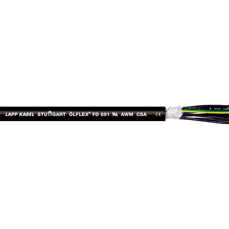 Lapp Kabel&Leitung - Energiekabel < 1 kV, für ortsveränderlichen Einsatz ÖLFLEX FD 891 4G2,5 1026404