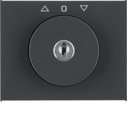 Berker - Abdeckung/Bedienelement für Installationsschalterprogramme Zentralstück m Schloss 1079730600 für Jal. K.1 ant