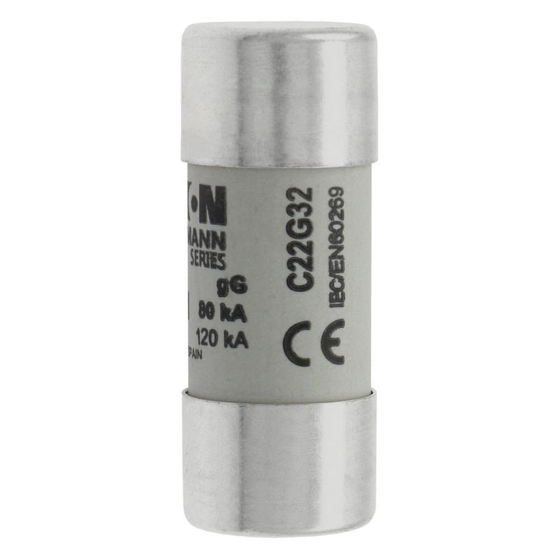 Eaton - Zylindrische Sicherung Sicherungseinsatz Nieders. CYLINDRICA#C22G32 32A AC 690V 80kA − 10 Stück