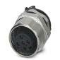 Phoenix Contact - Rundsteckverbinder, feldkonfektionierbar (Industriesteckverbinder) Einbausteckverbinder SACC-DSIV-FS#1434879 − 60 Stück