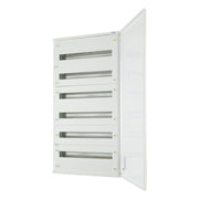 Eaton - Installationskleinverteiler Oberputz Flachverteiler BF-O-6/144-C komplett 6 Rei. Weiß