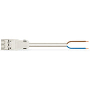 WAGO - Konfektionierte Leitung für steckbare Gebäudeinstallation konfekt. Anschlussleitung 771-5001/186-000 Eca,Stecker