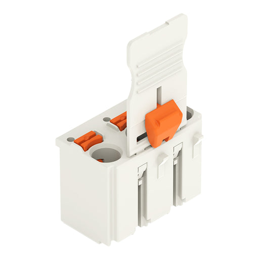 WAGO - Ein- und mehrpolige Klemmenleiste 1-Leiter-Federleiste 2092-3103/002-000 Push-inCAGECLAMP,lgr − 100 Stück