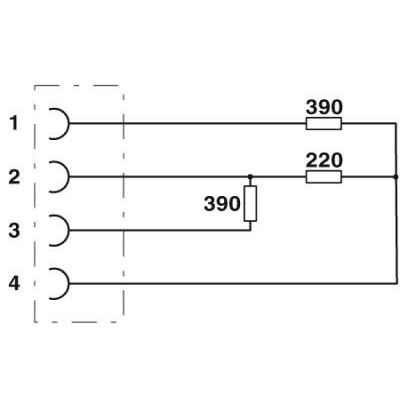 Phoenix Contact - Abschlusswiderstand SAC-5P-M12FS PB TR PROFIBUS M12 − 5 Stück