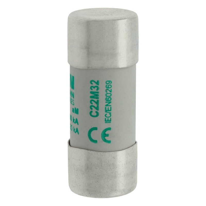 Eaton - Zylindrische Sicherung Sicherungseinsatz Nieders. CYLINDRICA#C22M32 32A AC 690V 80kA − 10 Stück