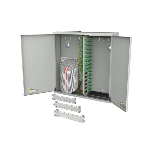 Metz Connect - Patchpanel LWL OpDAT Wandverteiler 1503397A24-C M24xLC-Q APC OS2