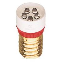 Scharnberger+Hasenbein - Anzeige- und Signallampe LED-Lampe 16x35mm 35742 E14 24-28VAC/DC gelb