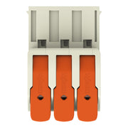 WAGO GmbH & Co. KG - Ein- und mehrpolige Klemmenleiste 1-Leiter-Stiftleiste 832-1203 Push-inCAGECLAMP,lgr − 45 Stück