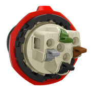 Walther Werke - CEE-Gerätestecker (IEC 60309) CEE NEO Wandgerätestecker FW714405CC 16A 4P 5h IP54 − 5 Stück