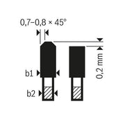 Bosch - Kreissägeblatt Expert for High Pressure 2608644361 Laminate