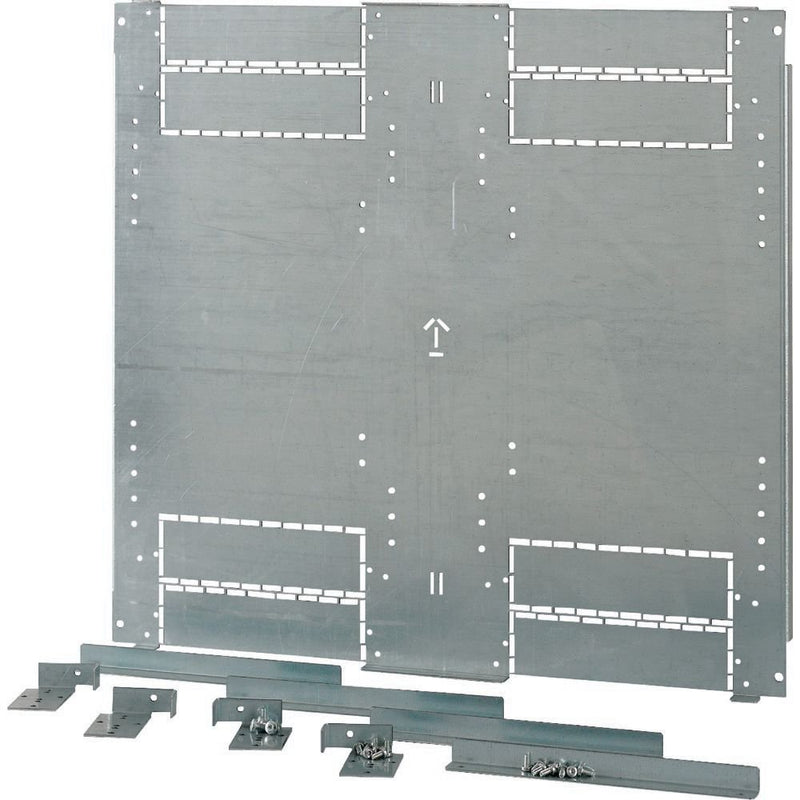 Eaton - Montageplatte für Verteilergehäuse Montageplatte 2xNZM4 3p XMN4W0802M Ausfahreinheit