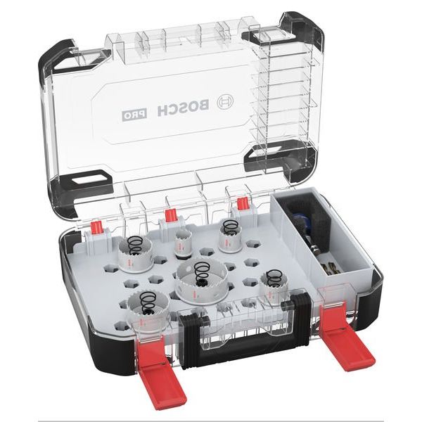 Bosch Power Tools - Werkzeugset PRO Sheet Metal PC Plus 2608594474VE(8) Lochsäge-Set 20 29  − 1 Packung