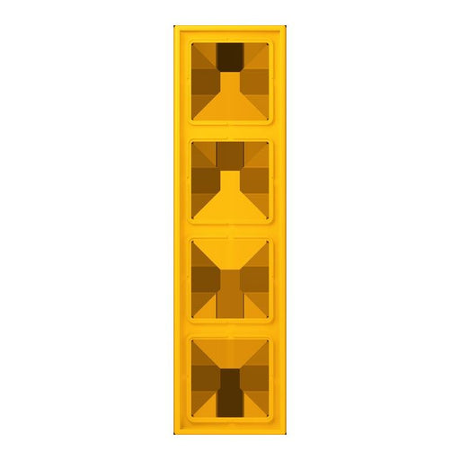 Jung - Abdeckrahmen Rahmen 4-fach LC 984 263 le jaune vif