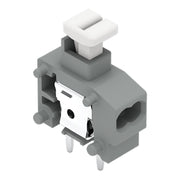 WAGO - Leiterplattenklemme 2LeiterLeiterplattenklemme 235-712/331-000 075 mm²dunkelgrau − 100 Stück