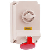 Bals Elektrotech - CEE-Steckdose abschaltbar, abgesichert (IEC 60309) CEE-Steckdose 16901 63A,5p,400V,6H,IP44