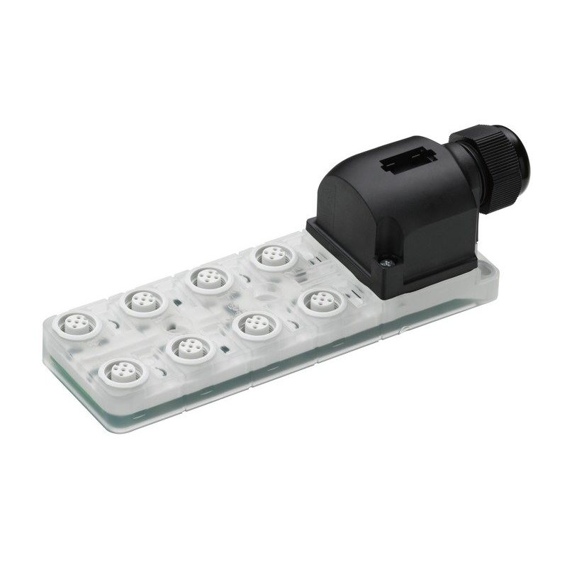 Leuze - Passiver Sensor-/Aktor-Verteiler (mit Leitung) Verteiler MD 7XXP-11-82IO5-FK