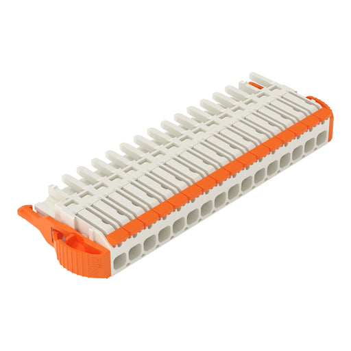 WAGO - Kabelsteckverbinder für Leiterplattensteckverbinder Federleiste 1-Leiter Hebel 2721-1116/037-000 Push-in Cage Clamp − 25 Stück