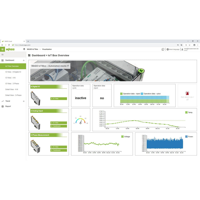 WAGO - Applikations-Software für Automation WAGO Cloud 500 Lizenzpunk. 2759-1061/651-050 Onlineaktivierung