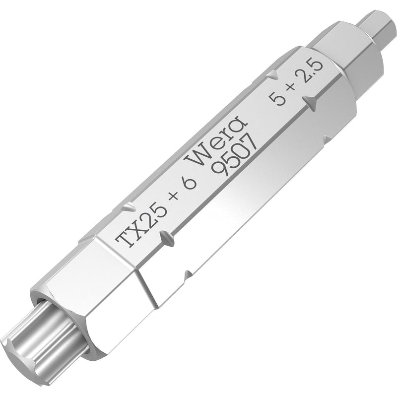 Wera - Bit 4-fach Bit 05073202001 2,2,5,5,6x TX25x37mm