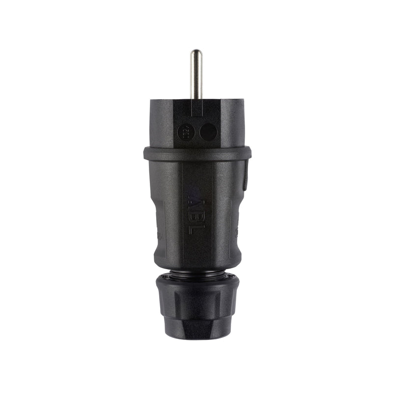 ABL - Schutzkontaktstecker Highteck Stecker 100000064 1520 SK+F/B sw