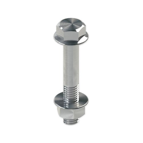 Unex - Maschinenschraube/Bolzen Schraube DIN 6921 66859-A4 mit Muttern M8x50 − 25 Stück