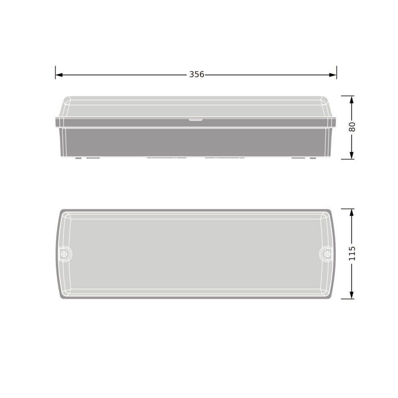 Ledvance - Decken-/Wandleuchte LED-Wand-u.Deckenleuchte BLKH #4099854290725 840, ws