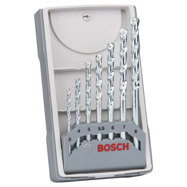 Bosch - Bohrer-Set 7-tlg. CYL-1 2607017035 Mauerwerkbohrer-Set