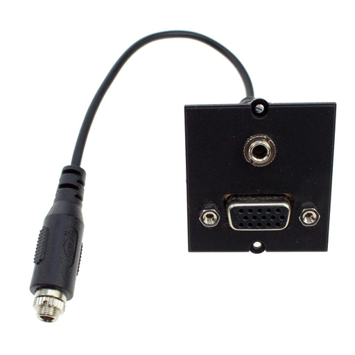Bachmann - Einsatz/Abdeckung für Kommunikationstechnik Rahmen 1xVGA+Klinke 917.045 BCM-17