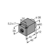 Turck - Induktiver Näherungsschalter Sensor NI25CQ40L1131/S1102 induktiv − 1 Stück