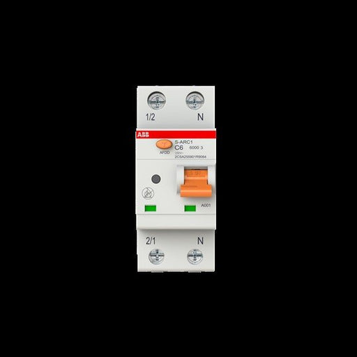 ABB Stotz S&J - Leitungsschutzschalter mit Zusatzeinrichtung Brandschutzschalter S-ARC1 C6 C6,6kA,1P+N