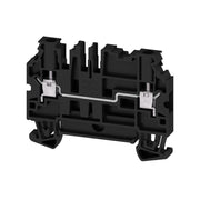 Weidmüller - Durchgangs-Reihenklemme Klemme W2C 4 FT BK Schraubanschl.,4mm² − 50 Stück