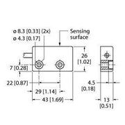 Turck - Einzelpositionsschalter Sicherheitsschalter SI-MAG2SM magnetisch