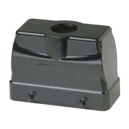 Walther Werke - Gehäuse für Rechtecksteckverbinder Tüllengehäuse P748216 BHT16 65mm hoch,sw − 1 Stück