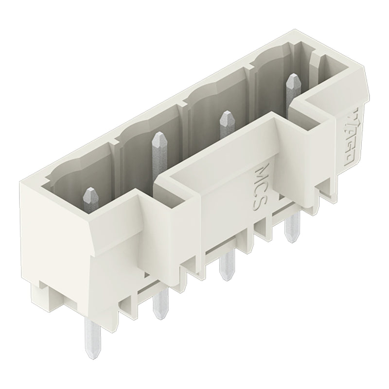 WAGO - Leiterplattensteckverbinder THT-Stiftleiste Lötstift 721-234/001-040 1,0x1,0,gerade,lgr − 100 Stück