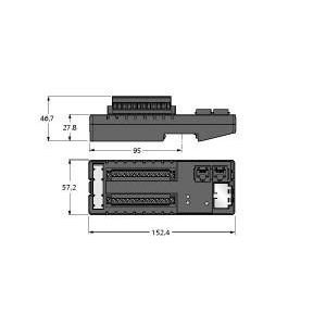 Turck - Feldbus, Dez. Peripherie - Digitales Ein-/Ausgangs-Modul Multiprotokoll FEN20-16DXP