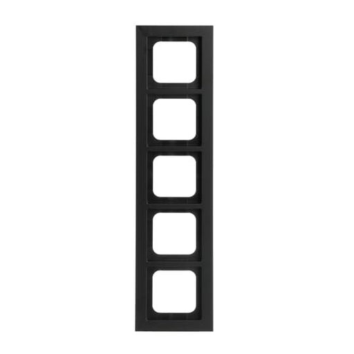 Busch-Jaeger - Abdeckrahmen Abdeckrahmen 1725-275 schwarz matt − 1 Stück by Busch-Jaeger
