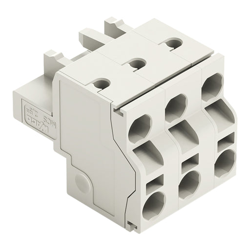 WAGO - Kabelsteckverbinder für Leiterplattensteckverbinder 2-Leiter-Federleiste 721-2203/026-000 CAGECLAMP,2,5mm²,lgr − 100 Stück