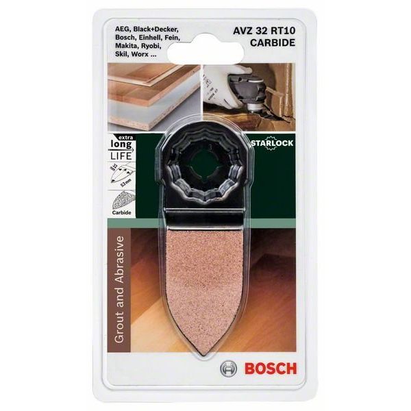 Bosch - Blatt für Oszillierer Schleiffinger Starlo 2609256D51 AVZ 32 RT10,B: 32mm