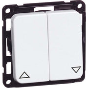 Peha - Installationsschalter Jalousientaster alu D 714.70 T 10A 250V 1-pol.EB