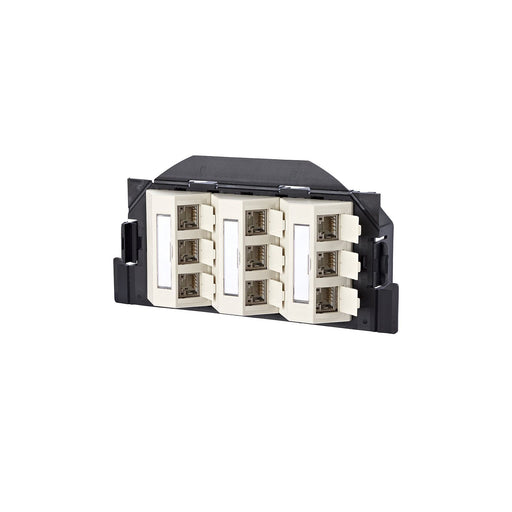 Metz Connect - Kommunikationsanschlussdose Kupfer Unterflurdose C6Amodul 130B11S90201-E 9Port 180 GB2,pws