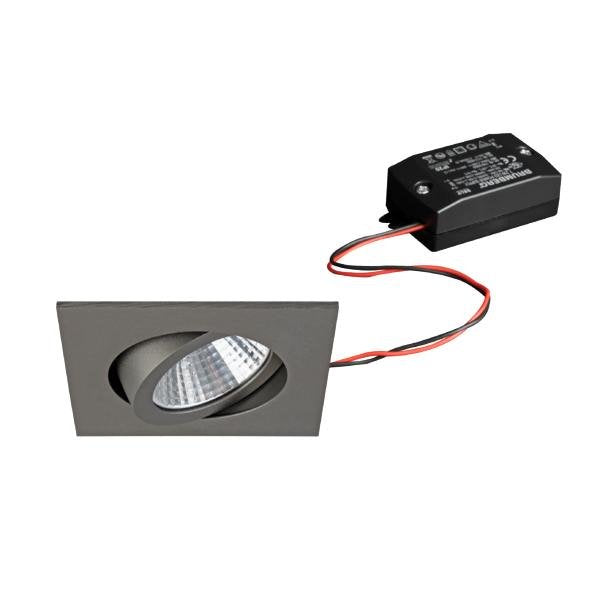 Brumberg Leuchten - Downlight/Strahler/Flutlicht LED-Einbaustrahler 38262643 2700K, titan
