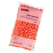Uvex - Gehörschutzstöpsel com4-fit Einwegstöpsel 2112006(VE400) Nachf.,200 P. lose
